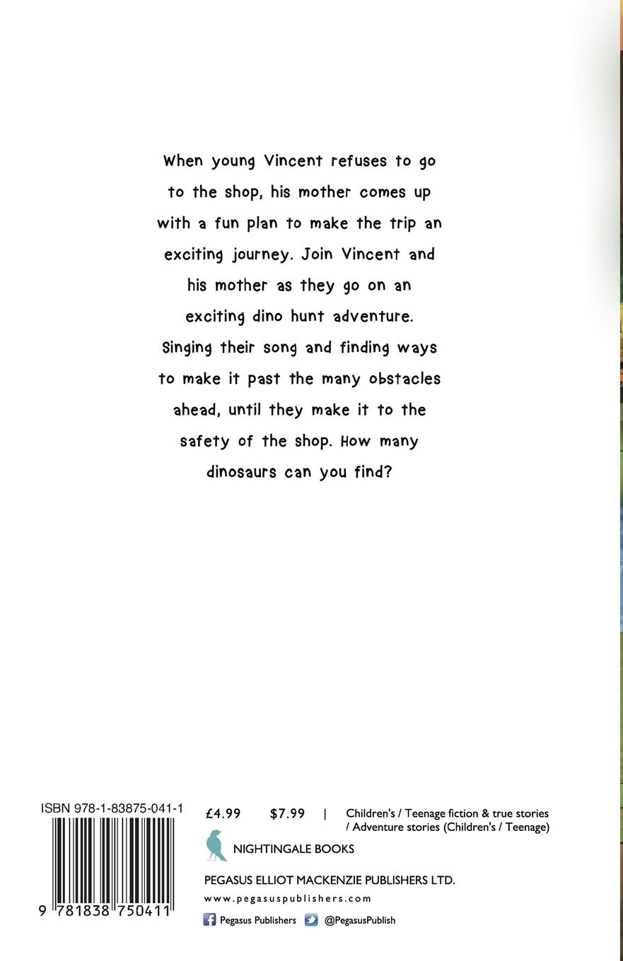 Rückseitencover We're Going on a Dino Hunt