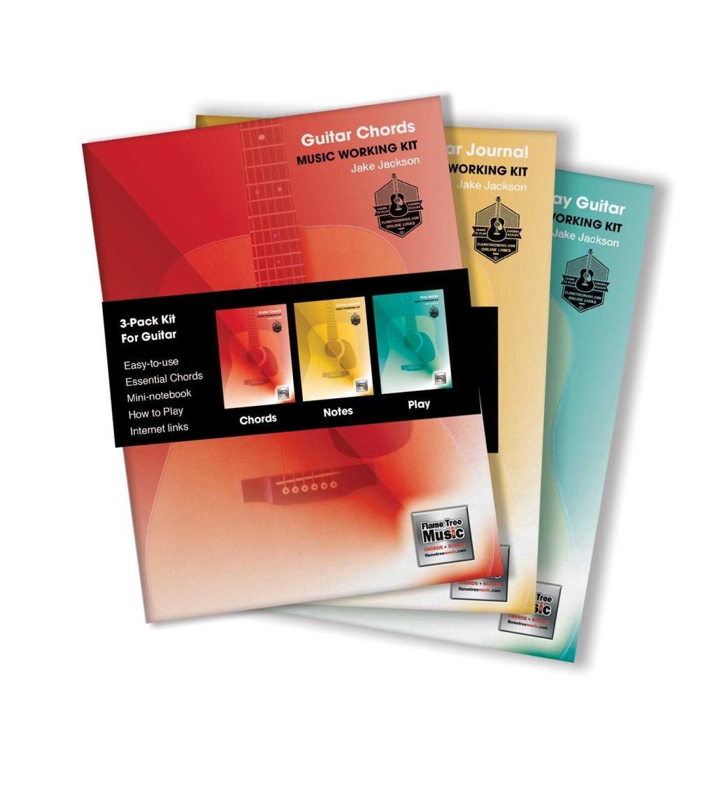 Vorderes Coverbild 3-Book Music Working Kit for Guitar
