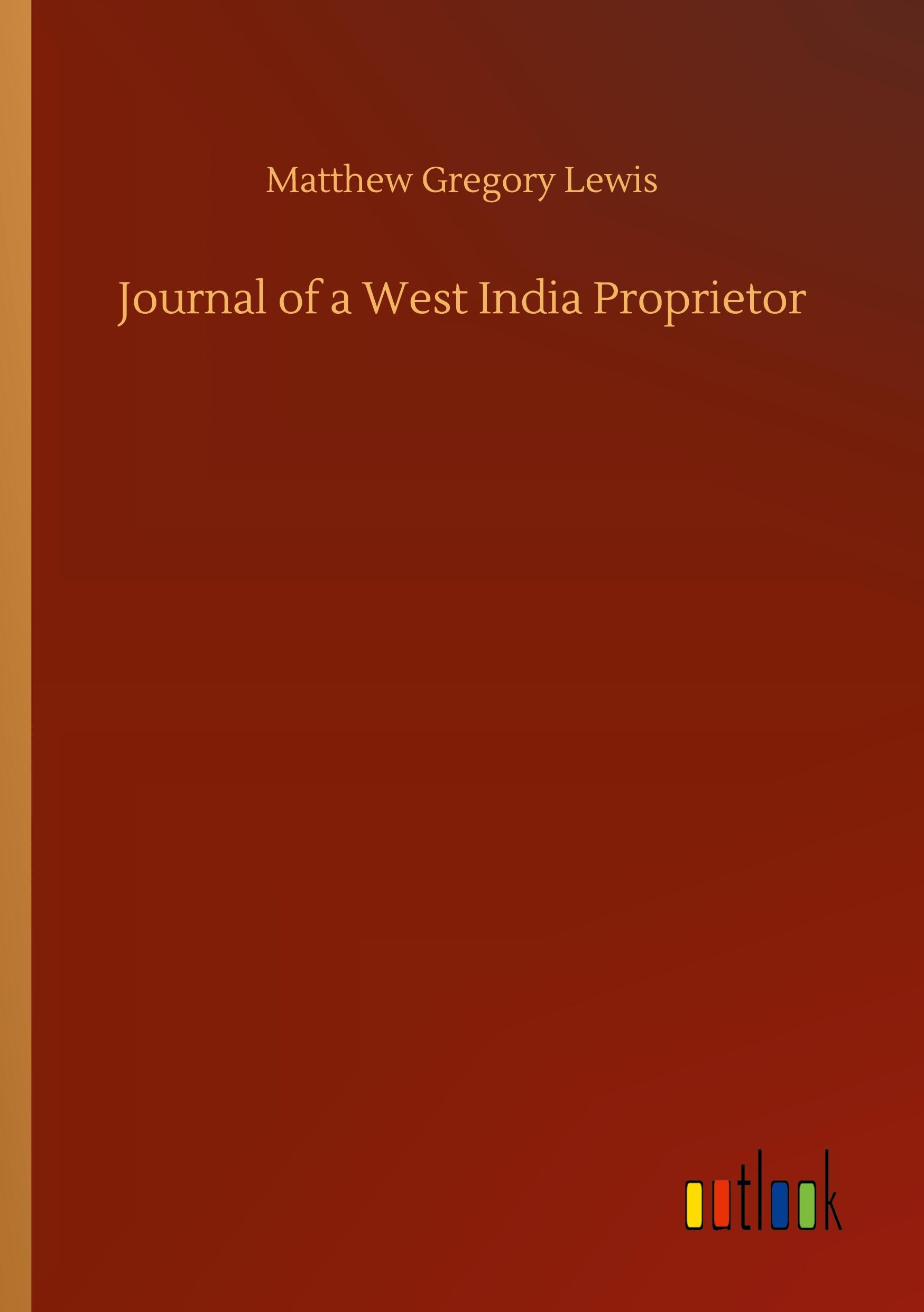Vorderes Coverbild Journal of a West India Proprietor