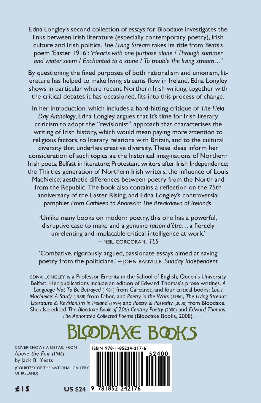 Rückseitencover Living Stream: Literature and Revisionism in Ireland