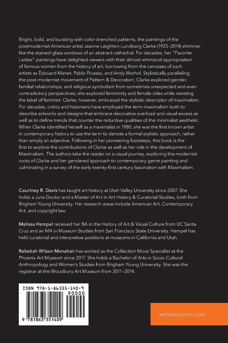 Rückseitencover Maximalism and Visual Delight