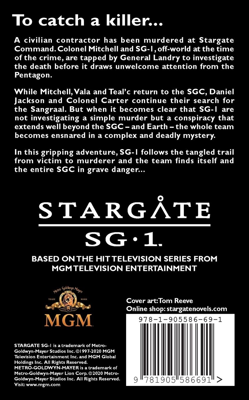 Rückseitencover STARGATE SG-1 Murder at the SGC
