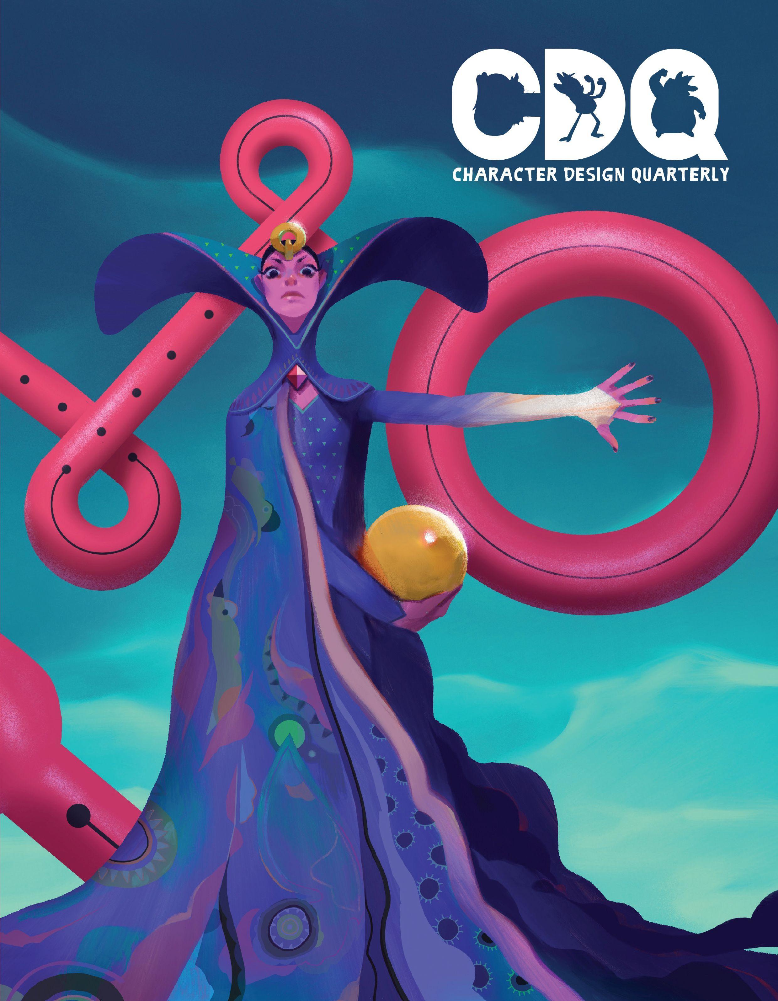 Vorderes Coverbild Character Design Quarterly 17