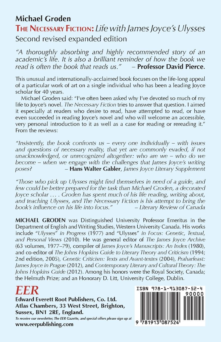 Rückseitencover Necessary Fiction