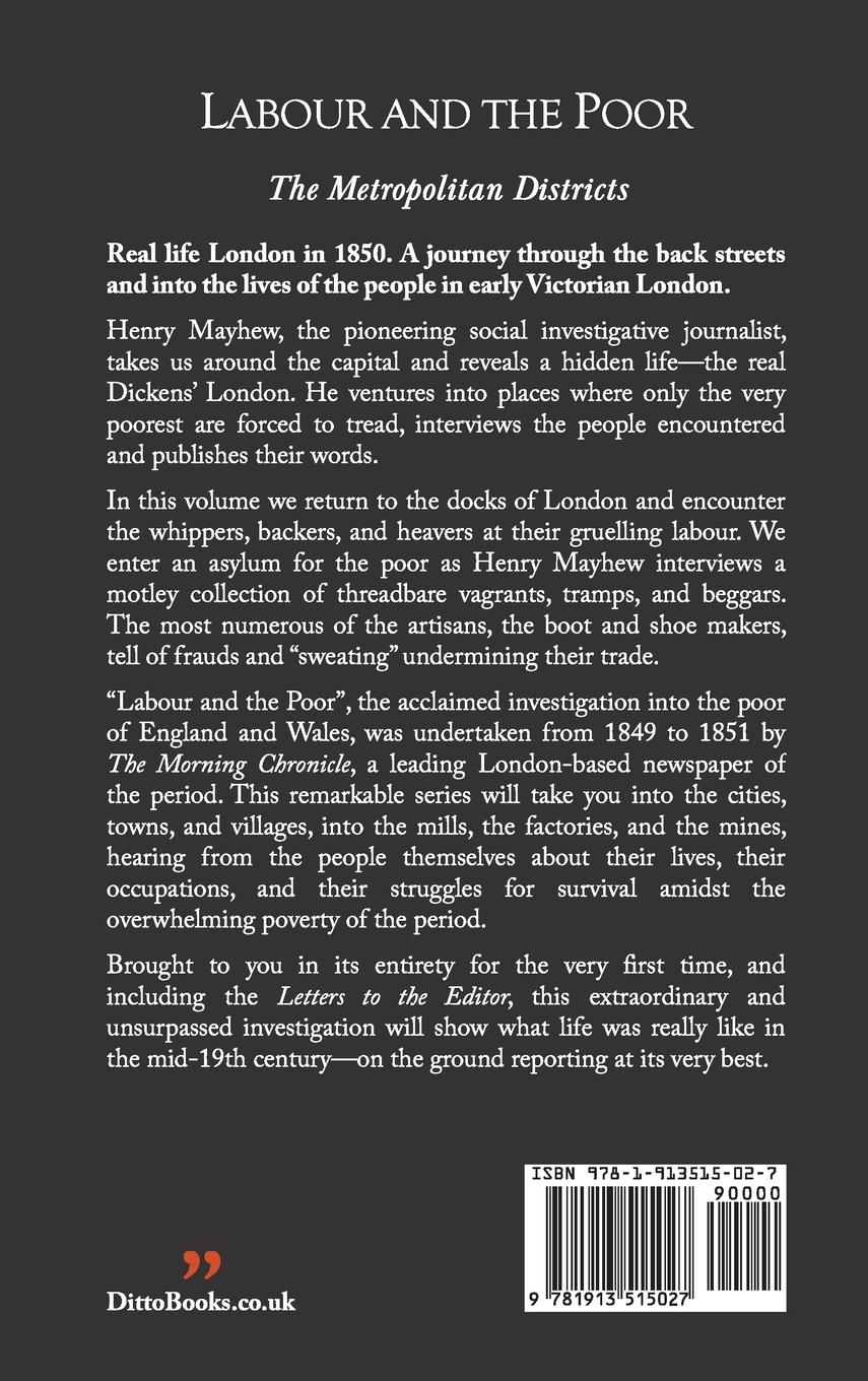 Rückseitencover Labour and the Poor Volume II