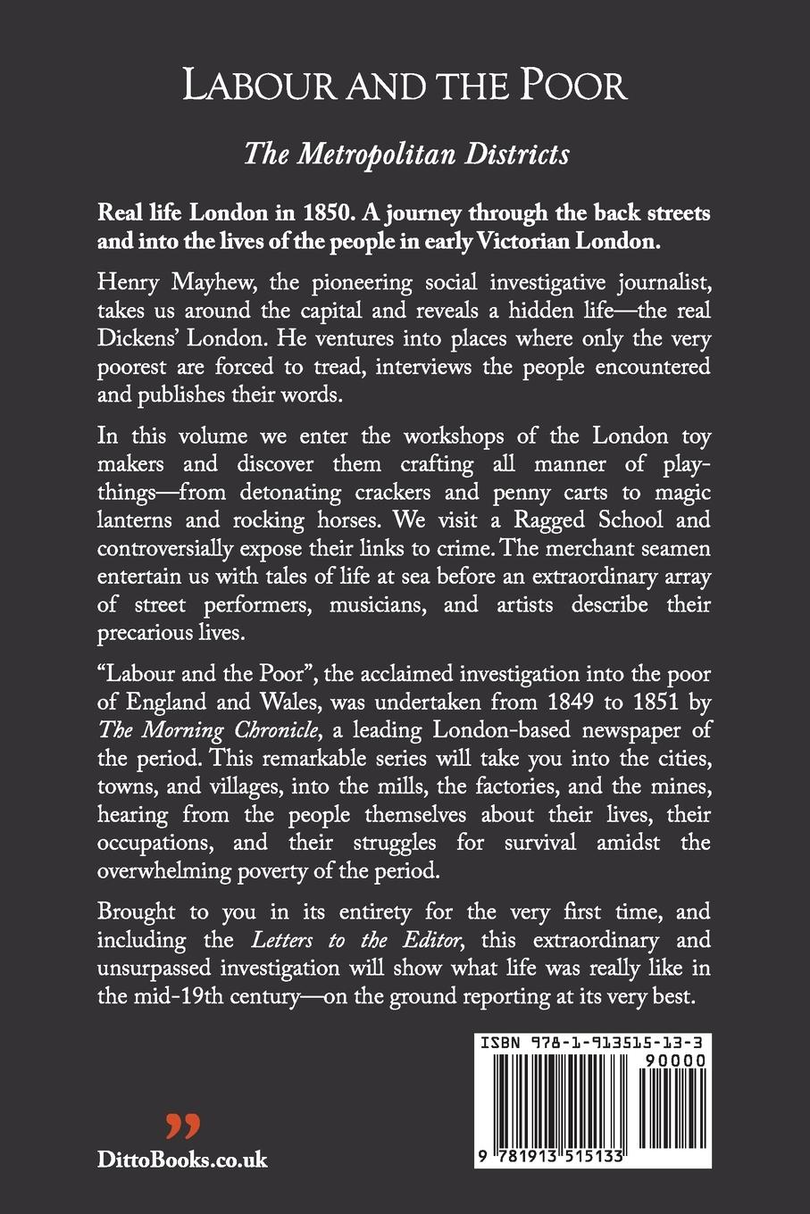 Rückseitencover Labour and the Poor Volume III