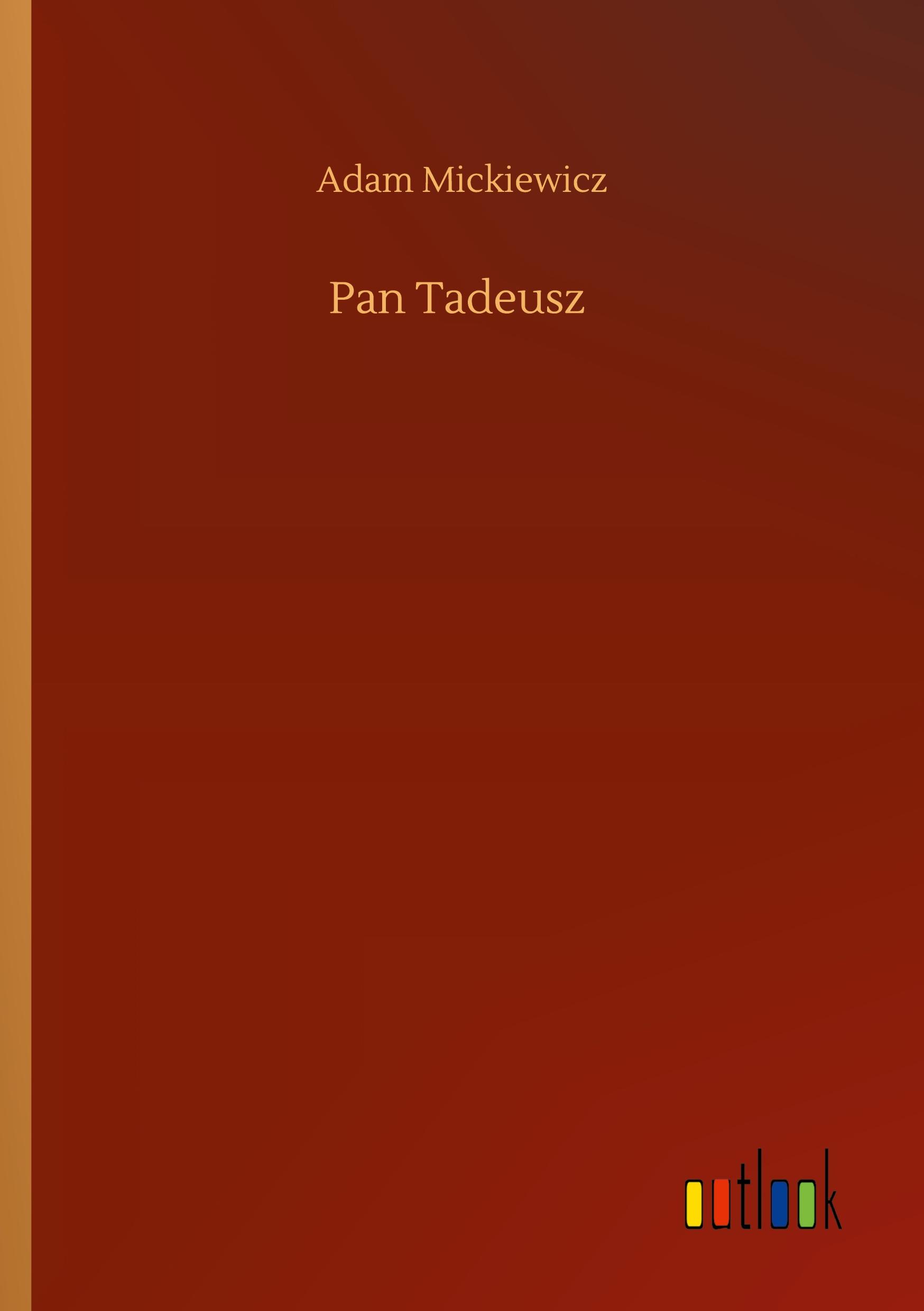 Vorderes Coverbild Pan Tadeusz