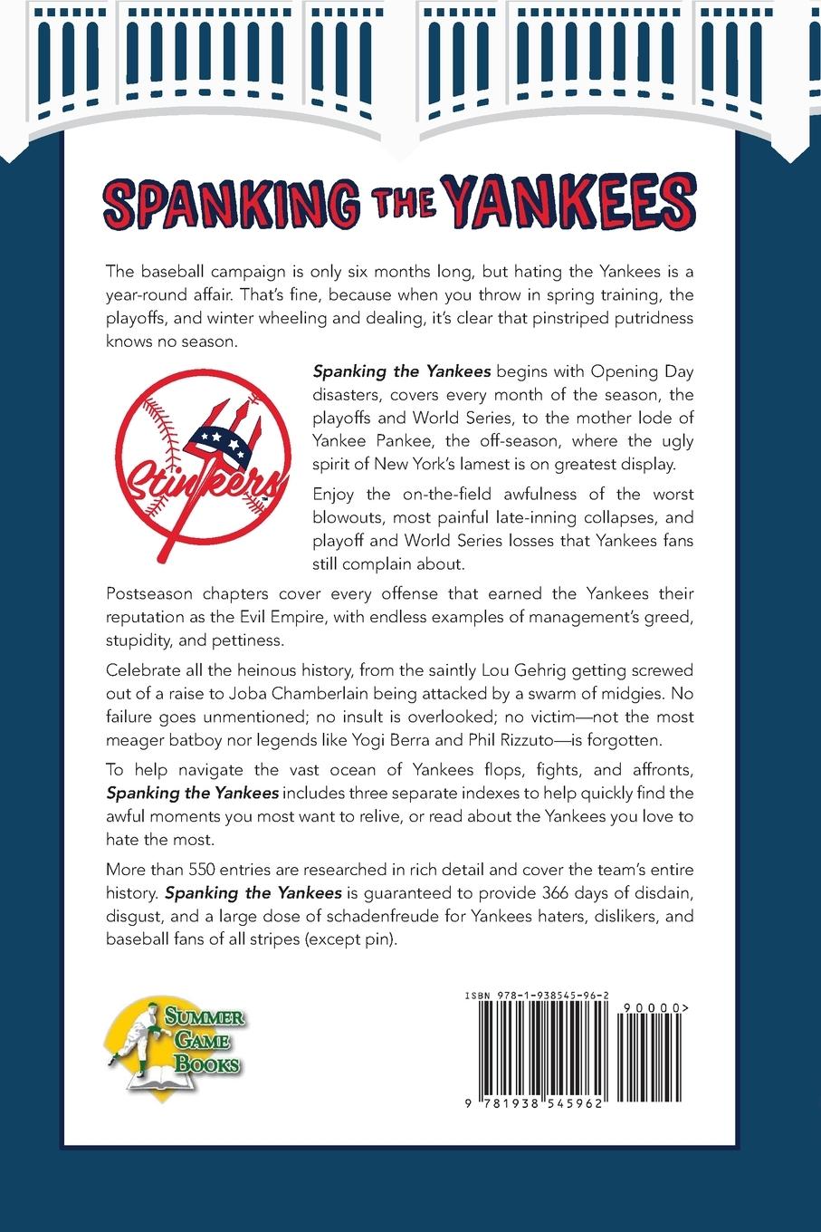 Rückseitencover Spanking the Yankees