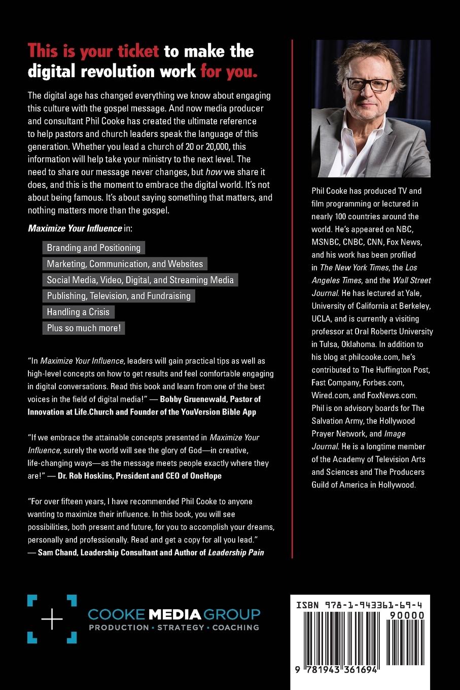 Rückseitencover Maximize Your Influence