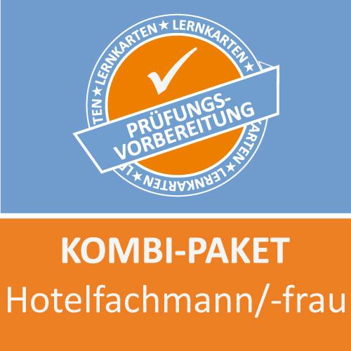 Vorderes Coverbild AzubiShop24.de Kombi-Paket Lernkarten Hotelfachmann/-frau