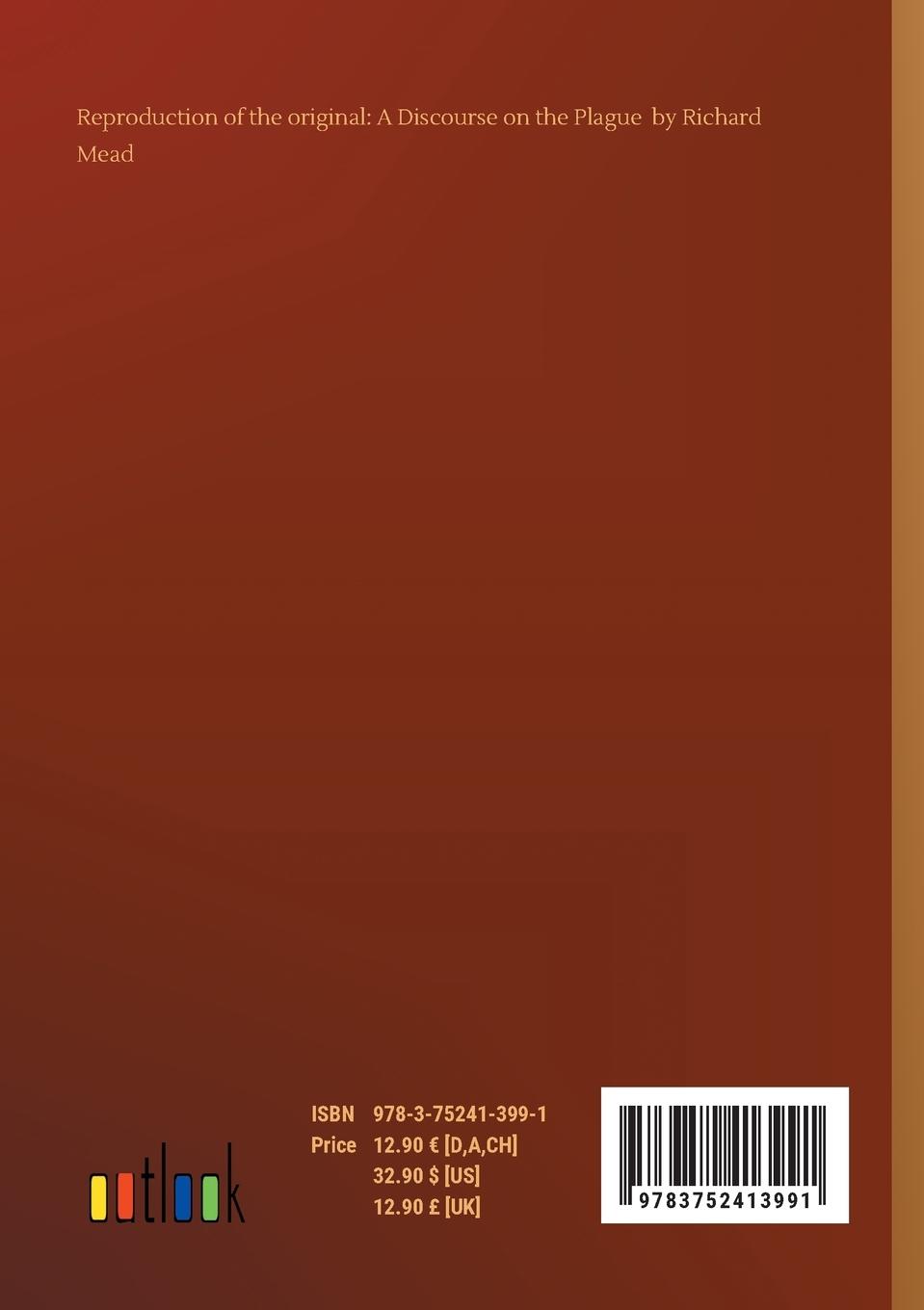 Rückseitencover A Discourse on the Plague