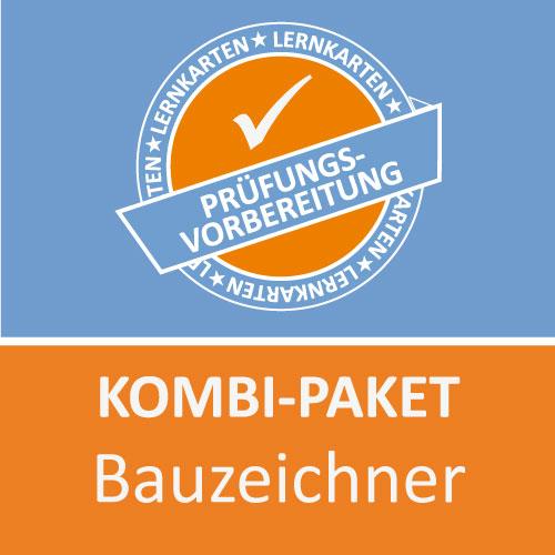Vorderes Coverbild AzubiShop24.de Kombi-Paket Lernkarten Bauzeichner/-in