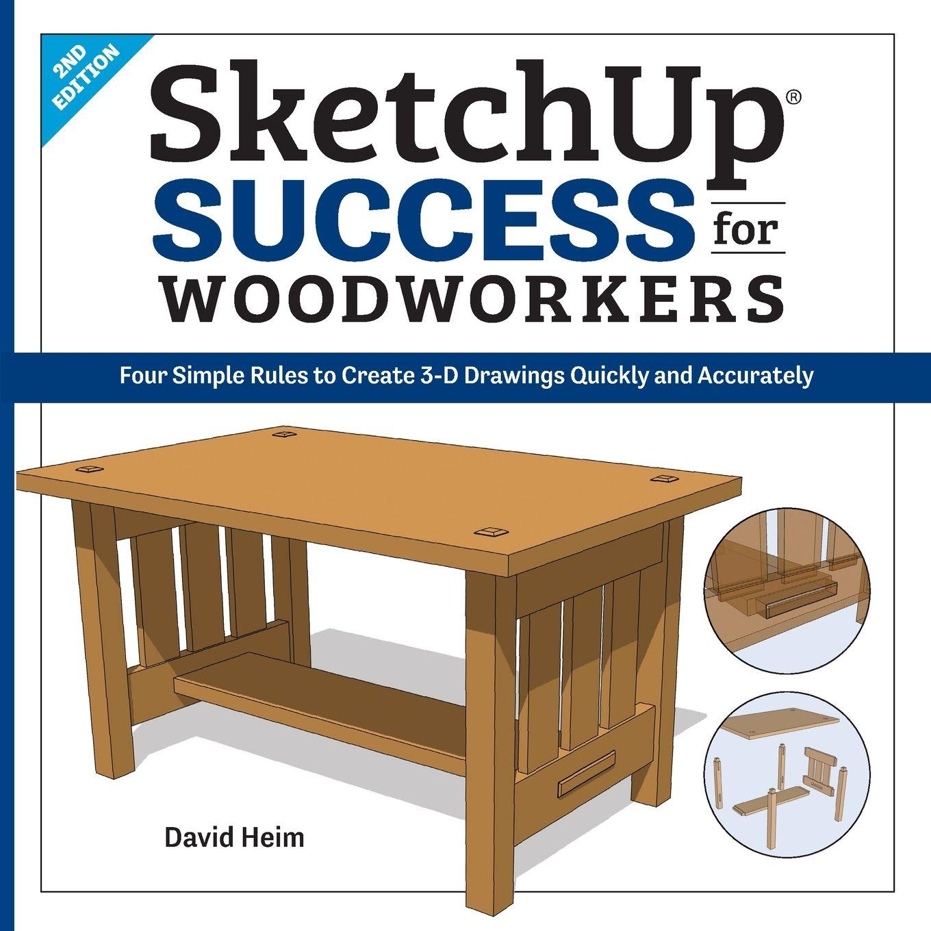 Vorderes Coverbild SketchUp Success for Woodworkers