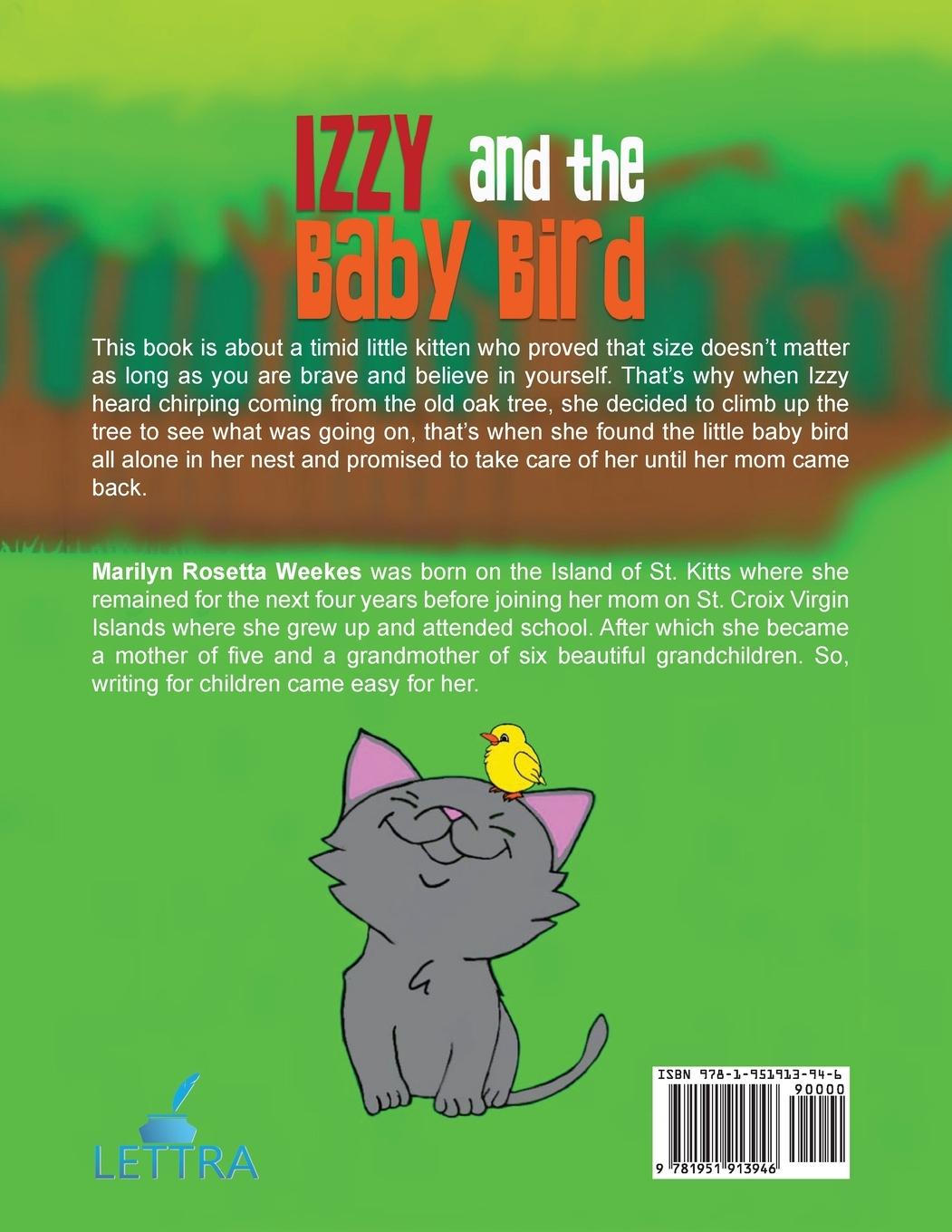 Rückseitencover Izzy And the Baby Bird