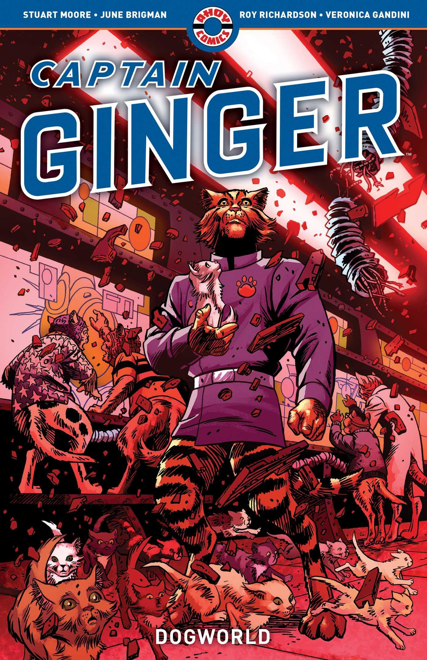 Vorderes Coverbild Captain Ginger