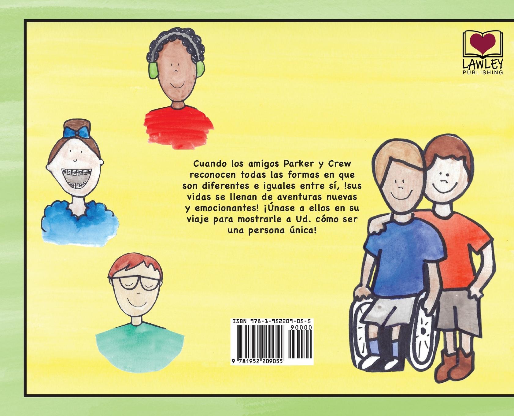 Rückseitencover ¡Eres Unico!