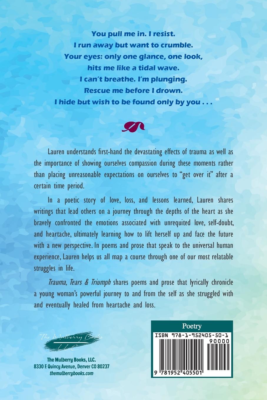 Rückseitencover TRAUMA, TEARS AND TRIUMPH