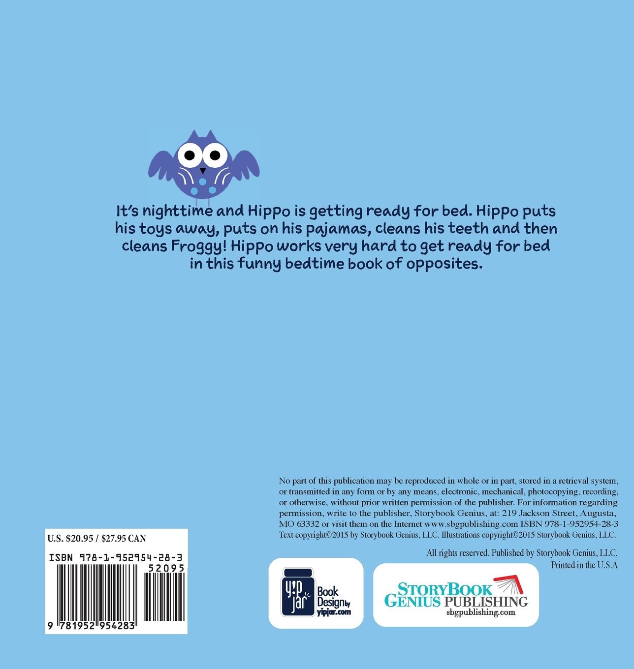 Rückseitencover The Dichotomous Hippopotamus Goes to Bed