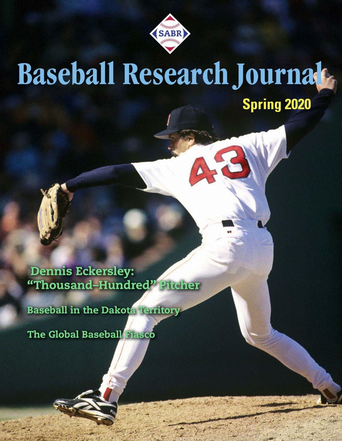 Vorderes Coverbild Baseball Research Journal (Brj), Volume 49 #1