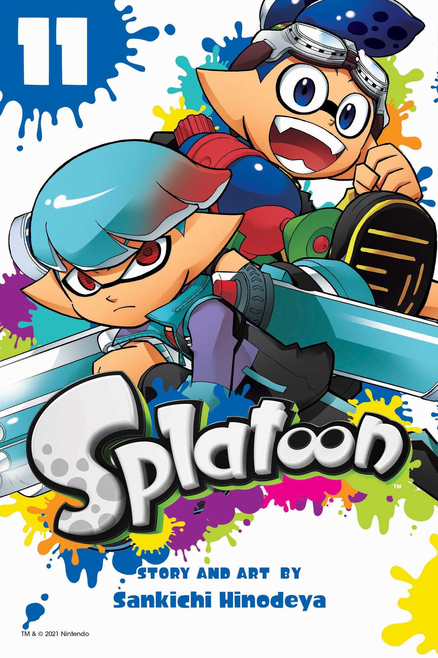 Vorderes Coverbild Splatoon, Vol. 11