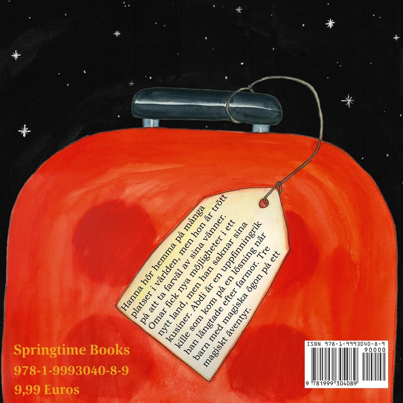 Rückseitencover Hanna Och Den Flygande Mattan