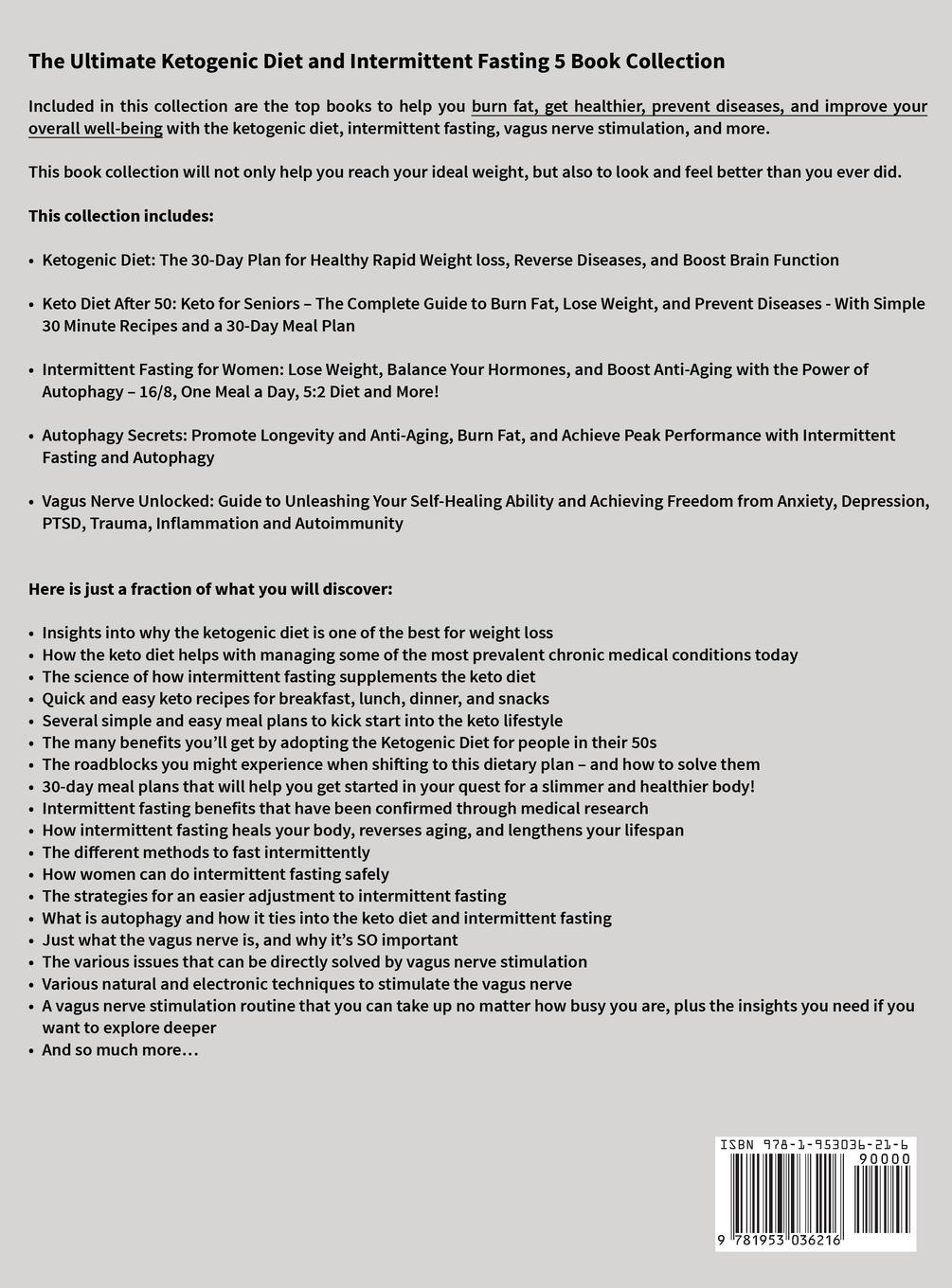 Rückseitencover Ketogenic Diet for Beginners 2020