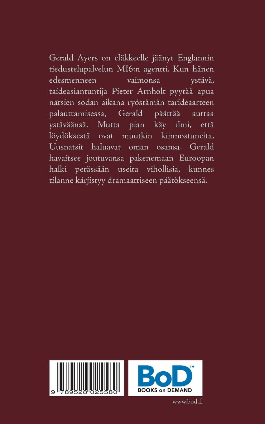 Rückseitencover Pimeä verkko