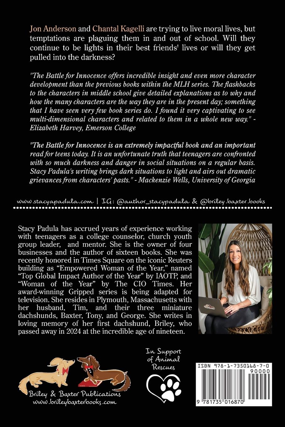 Rückseitencover The Battle for Innocence