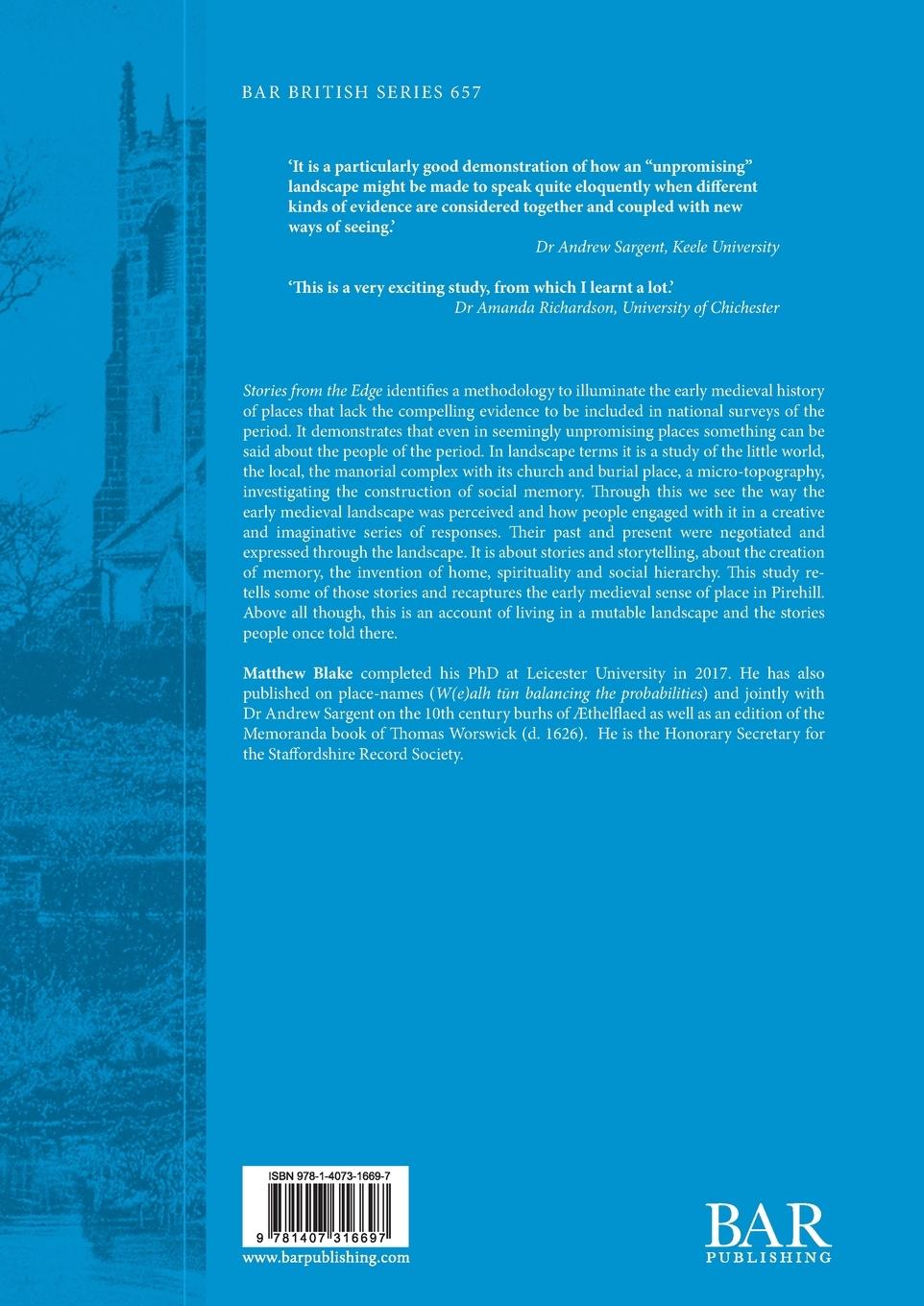 Rückseitencover Stories from the Edge