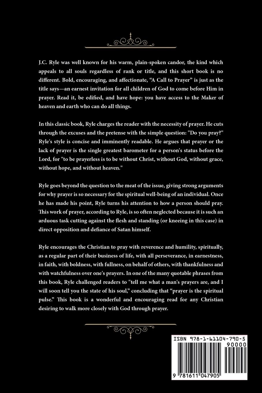 Rückseitencover A Call to Prayer