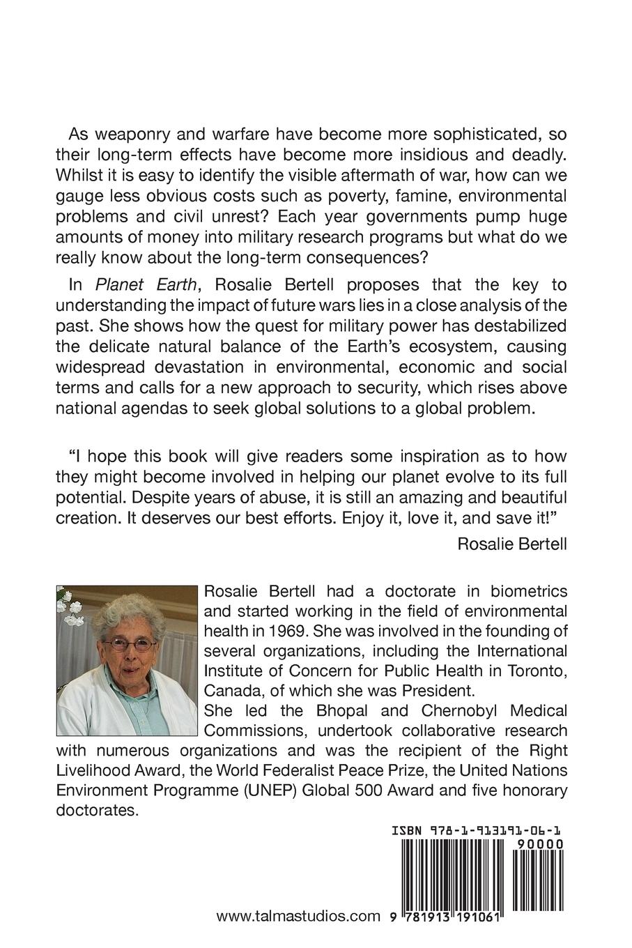 Rückseitencover Planet Earth