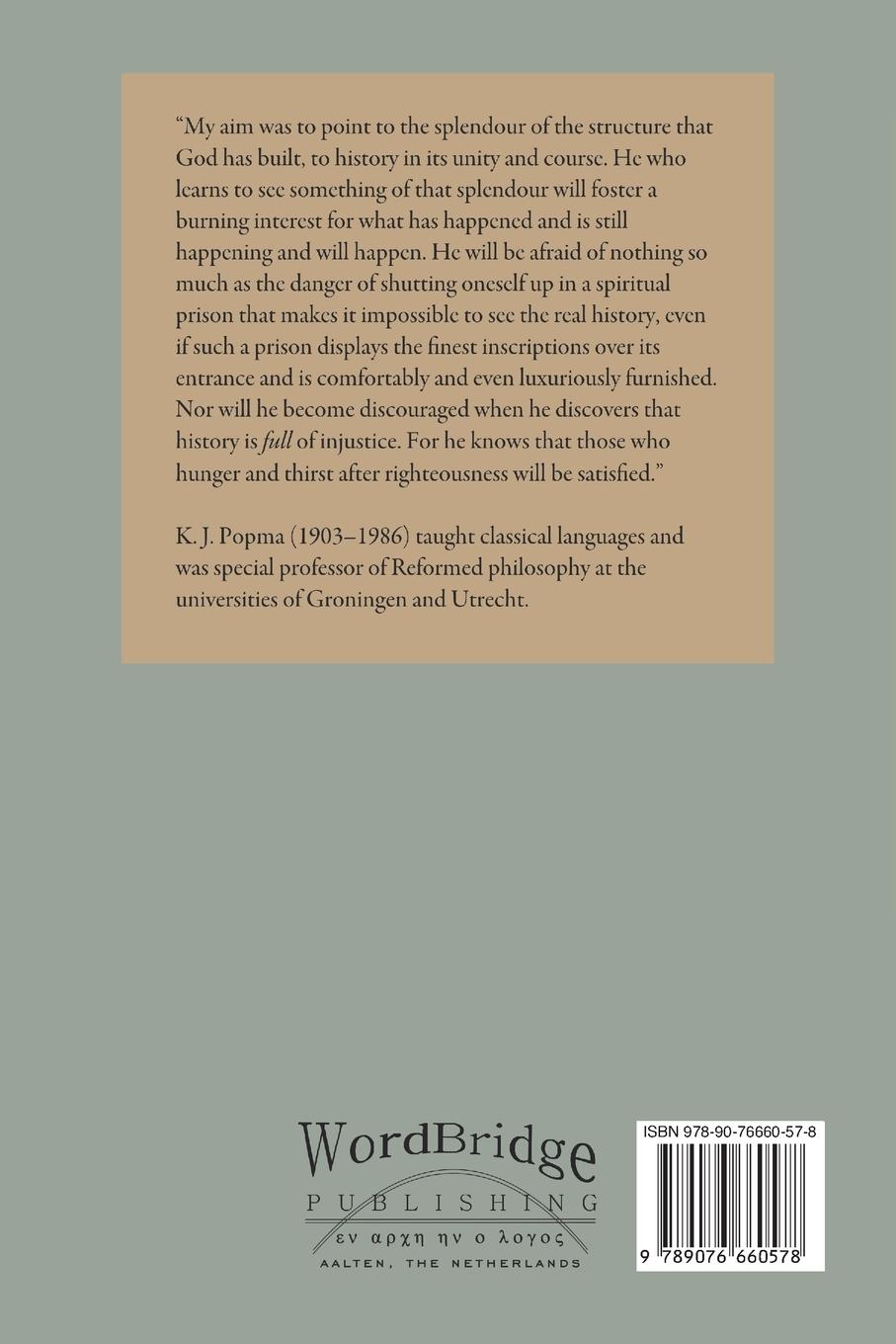 Rückseitencover Scriptural Reflections on History