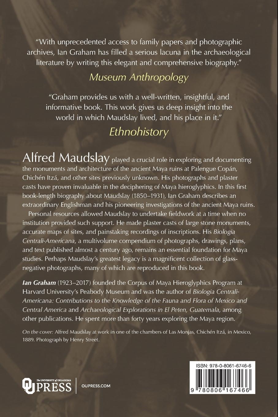 Rückseitencover Alfred Maudslay and the Maya