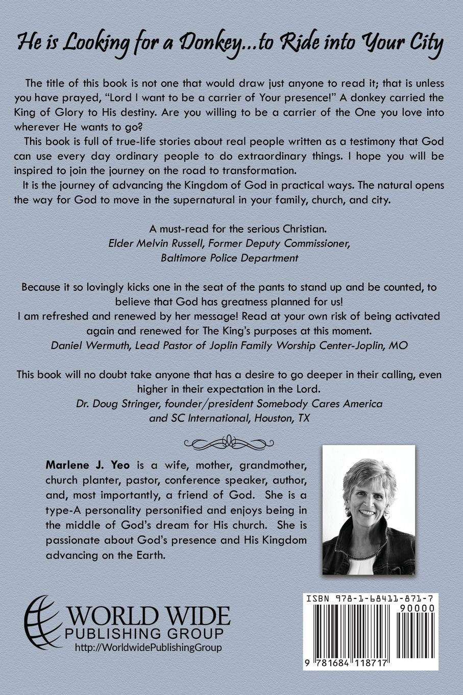 Rückseitencover He Is Looking For A Donkey