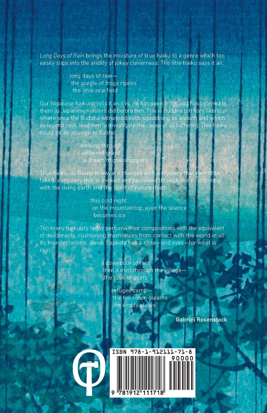 Rückseitencover long days of rain