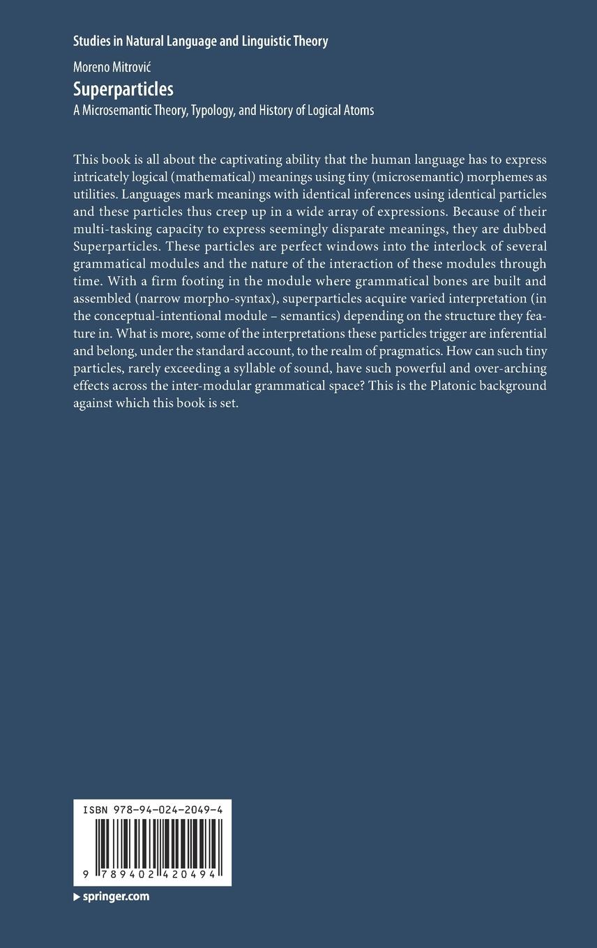 Rückseitencover Superparticles