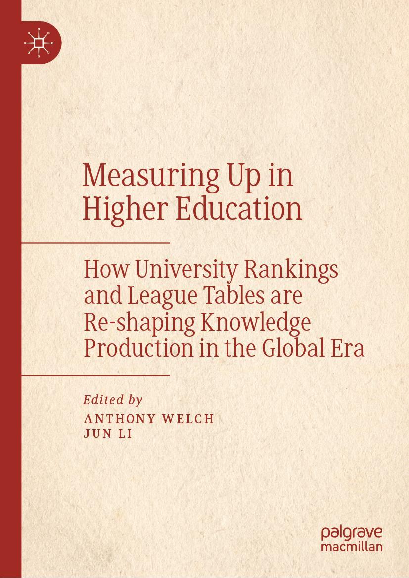 Vorderes Coverbild Measuring Up in Higher Education