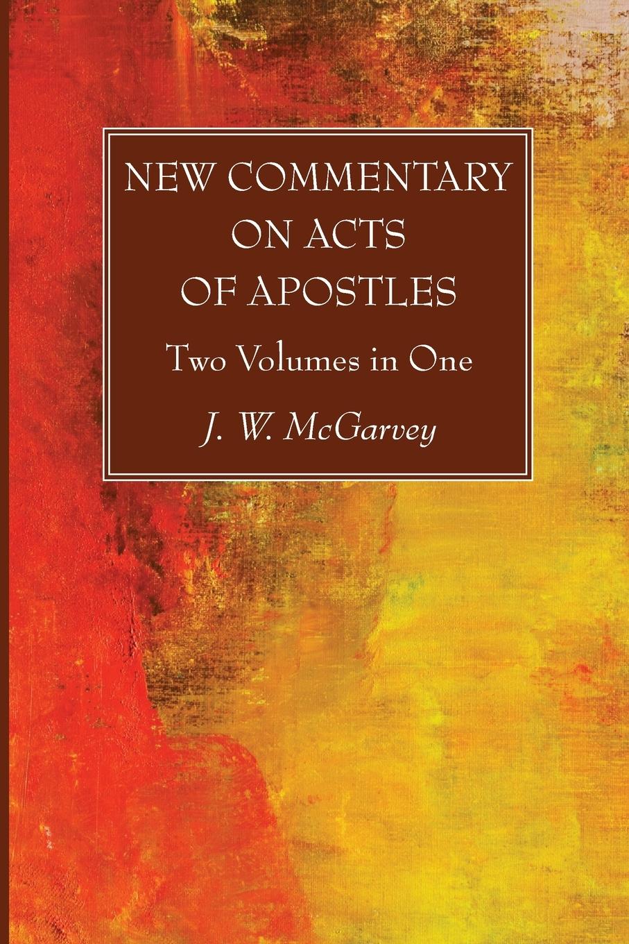 Vorderes Coverbild New Commentary on Acts of Apostles