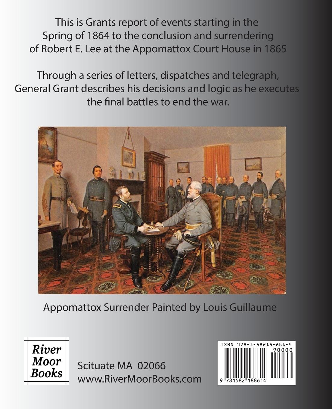 Rückseitencover Report of Lieutenant General U. S. Grant, Armies of the United States 1864-1865