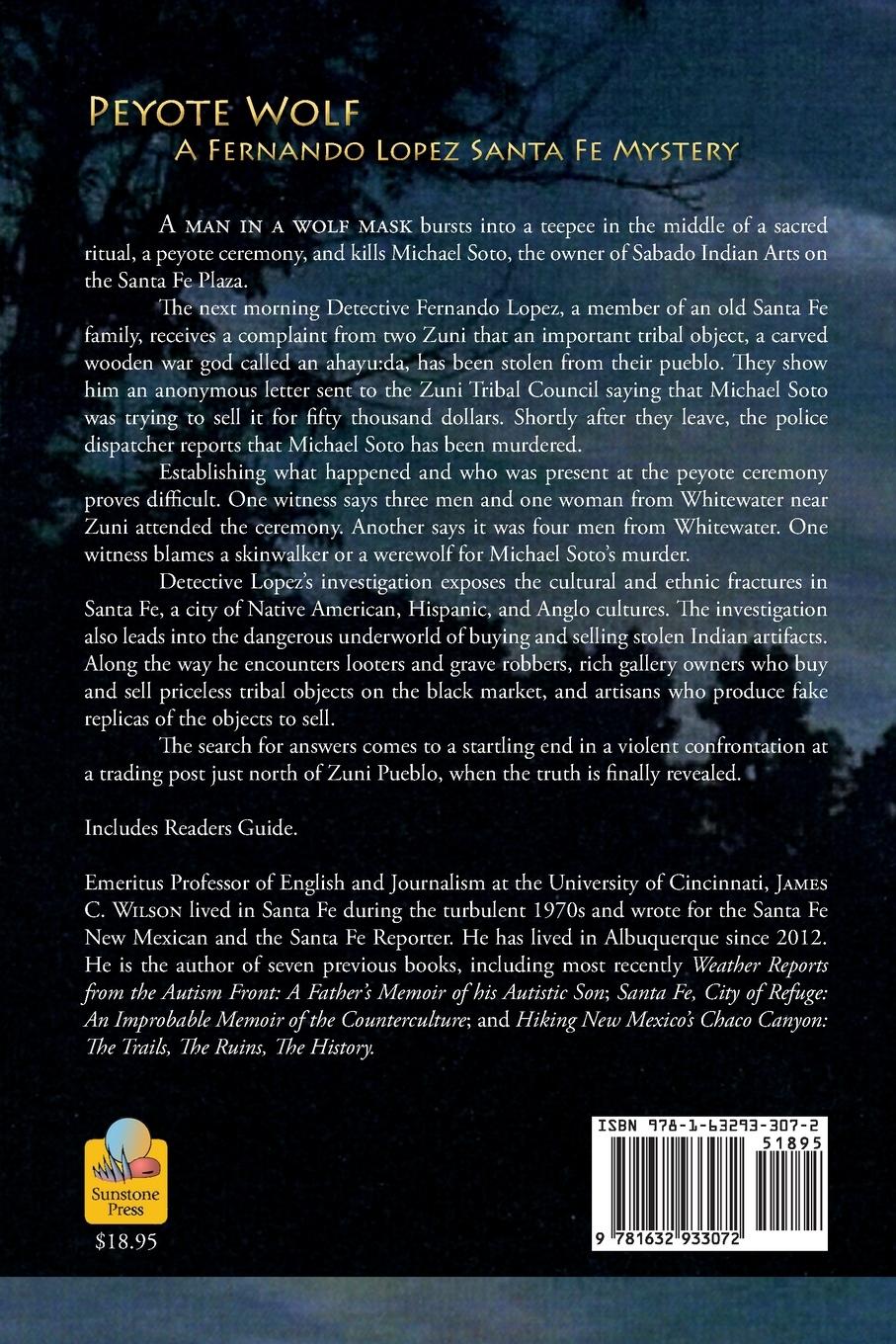 Rückseitencover Peyote Wolf