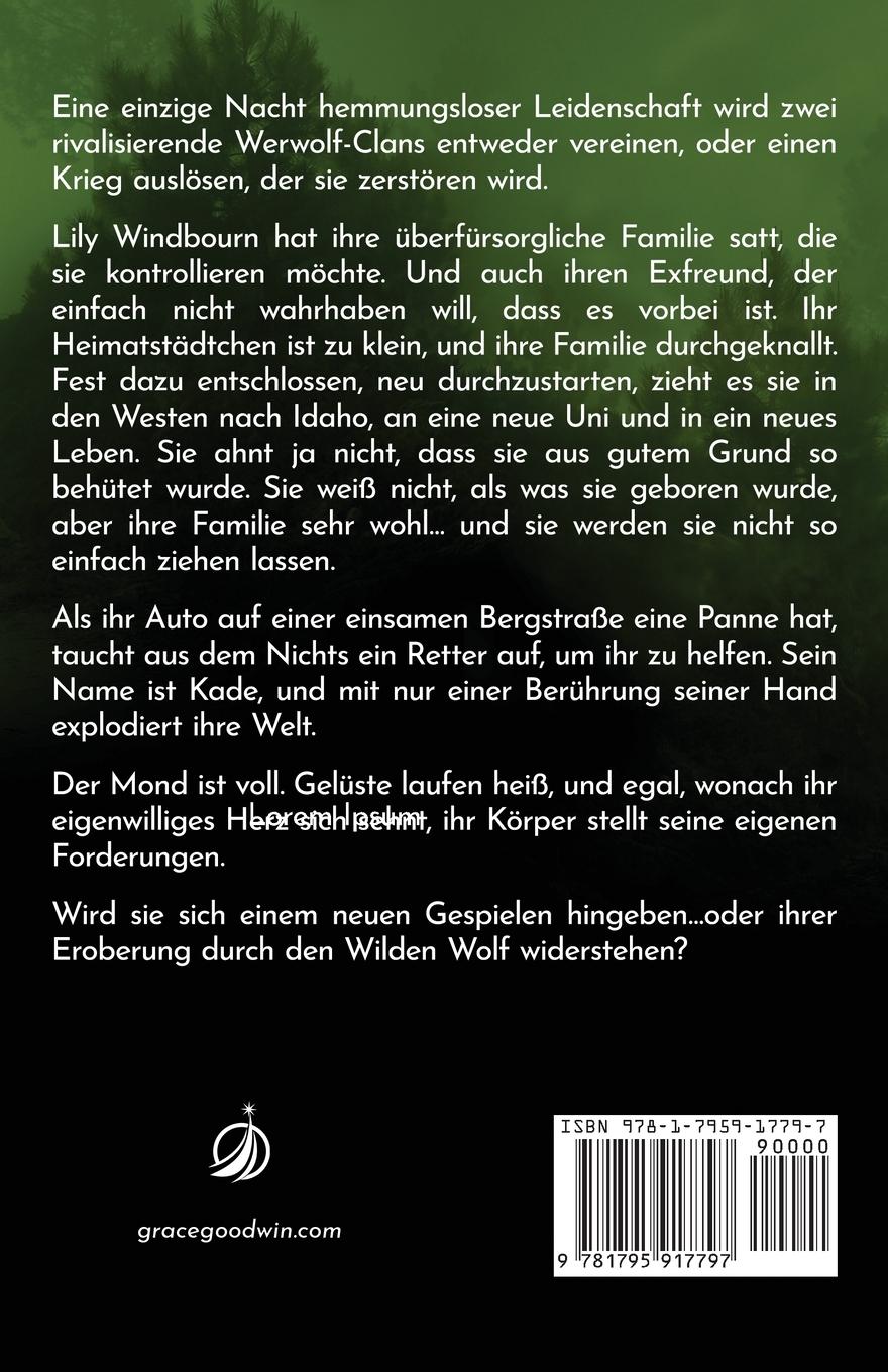 Rückseitencover Erobert vom Wilden Wolf