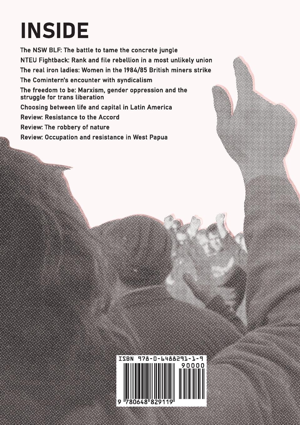 Rückseitencover Marxist Left Review #20