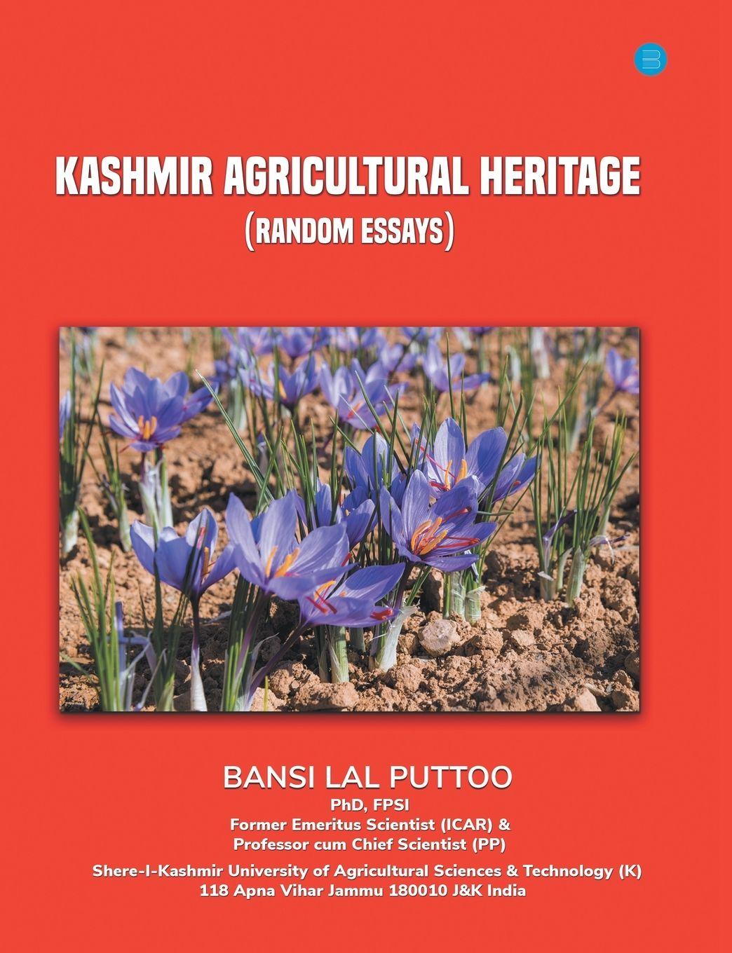 Vorderes Coverbild KASHMIR AGRICULTURAL HERITAGE.