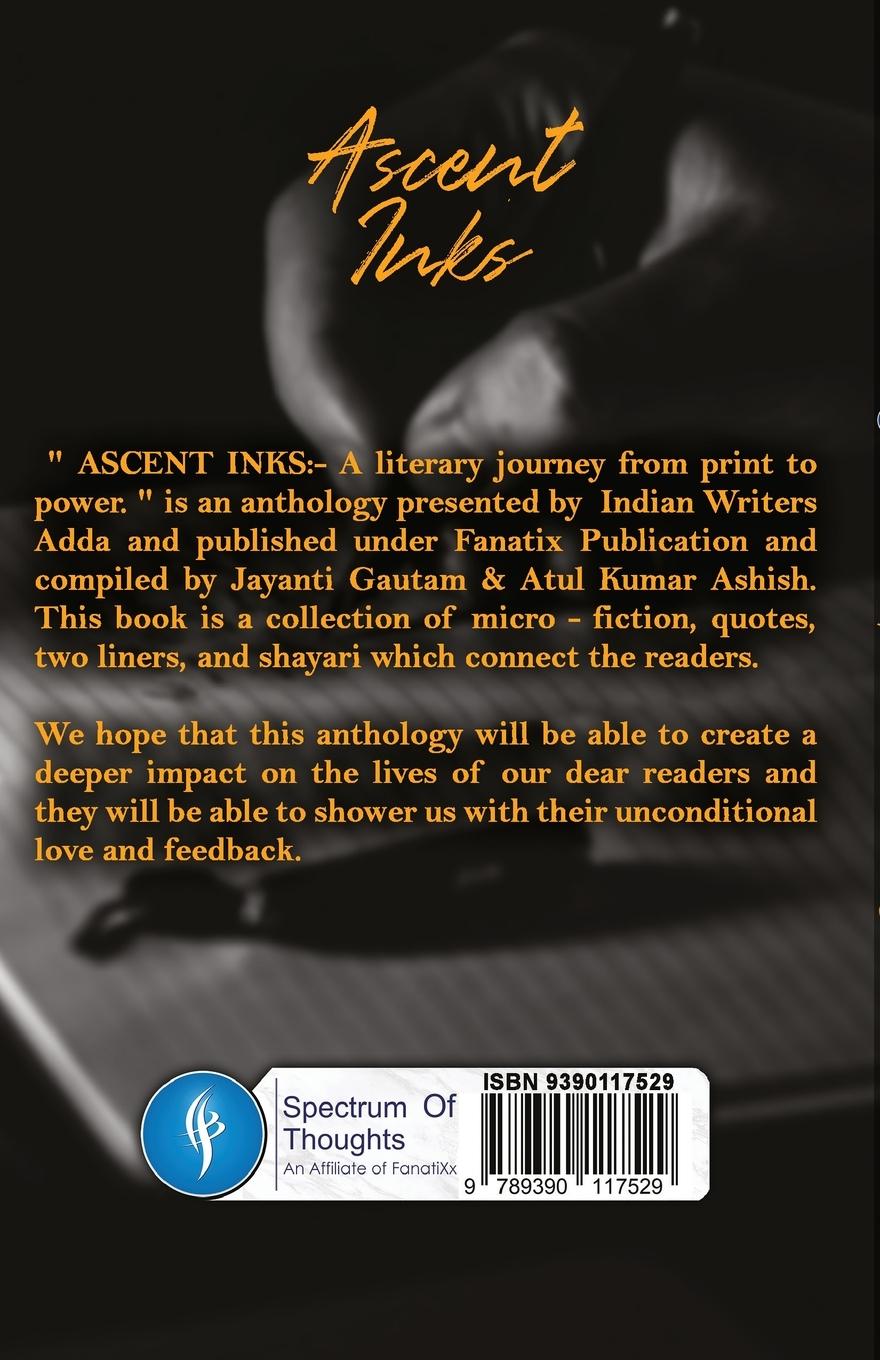 Rückseitencover Ascent Inks