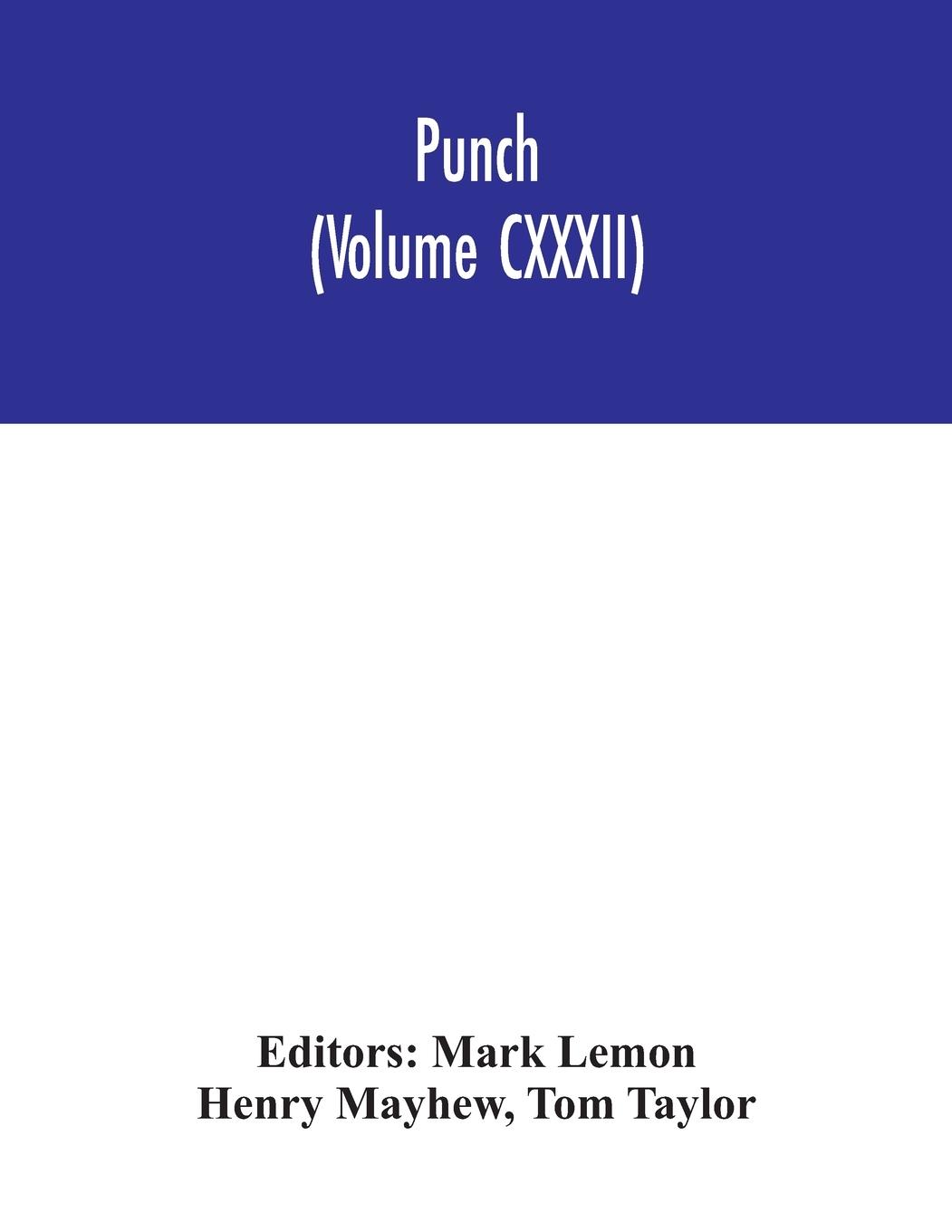 Vorderes Coverbild Punch (Volume CXXXII)