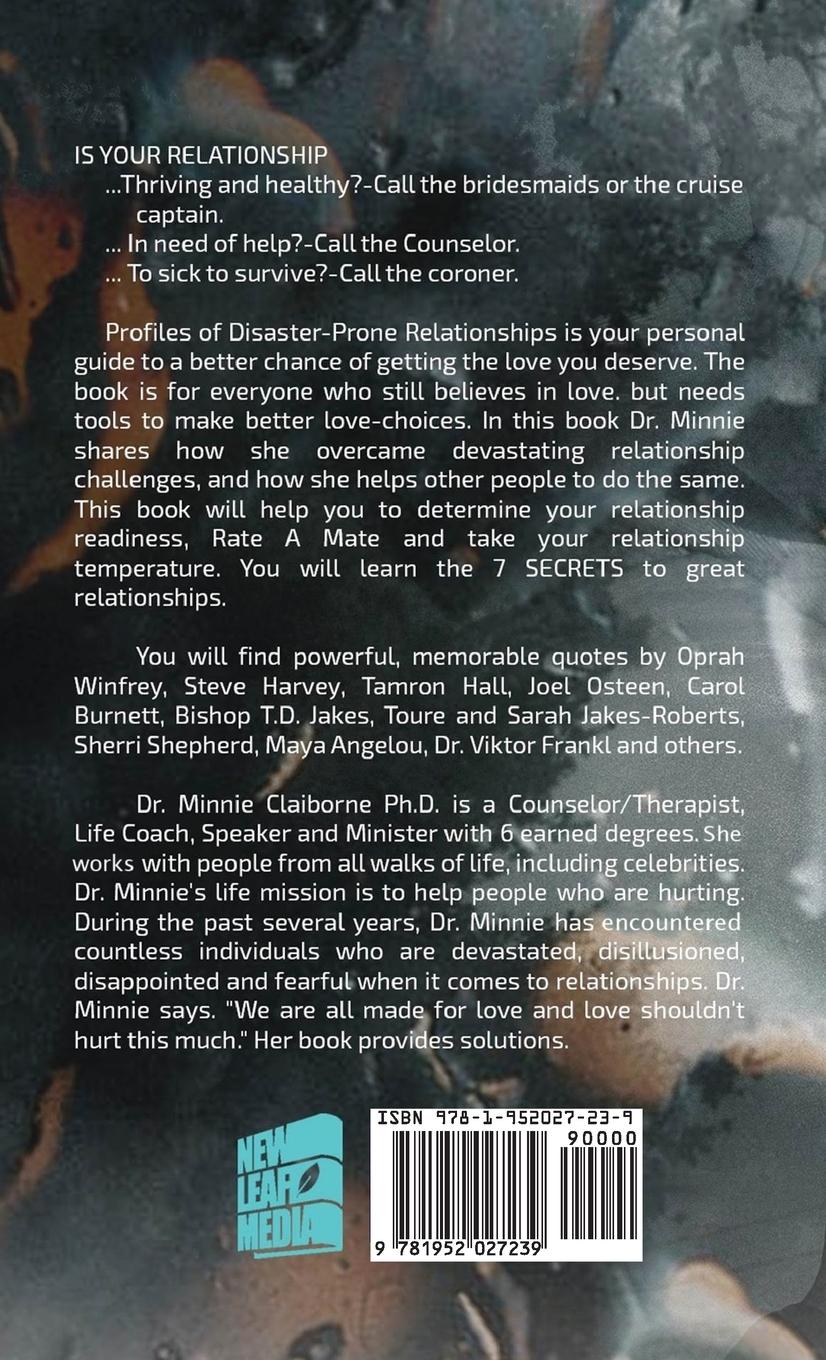 Rückseitencover Profiles of Disaster-Prone Relationships