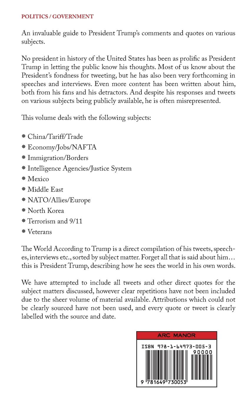 Rückseitencover World According to Trump