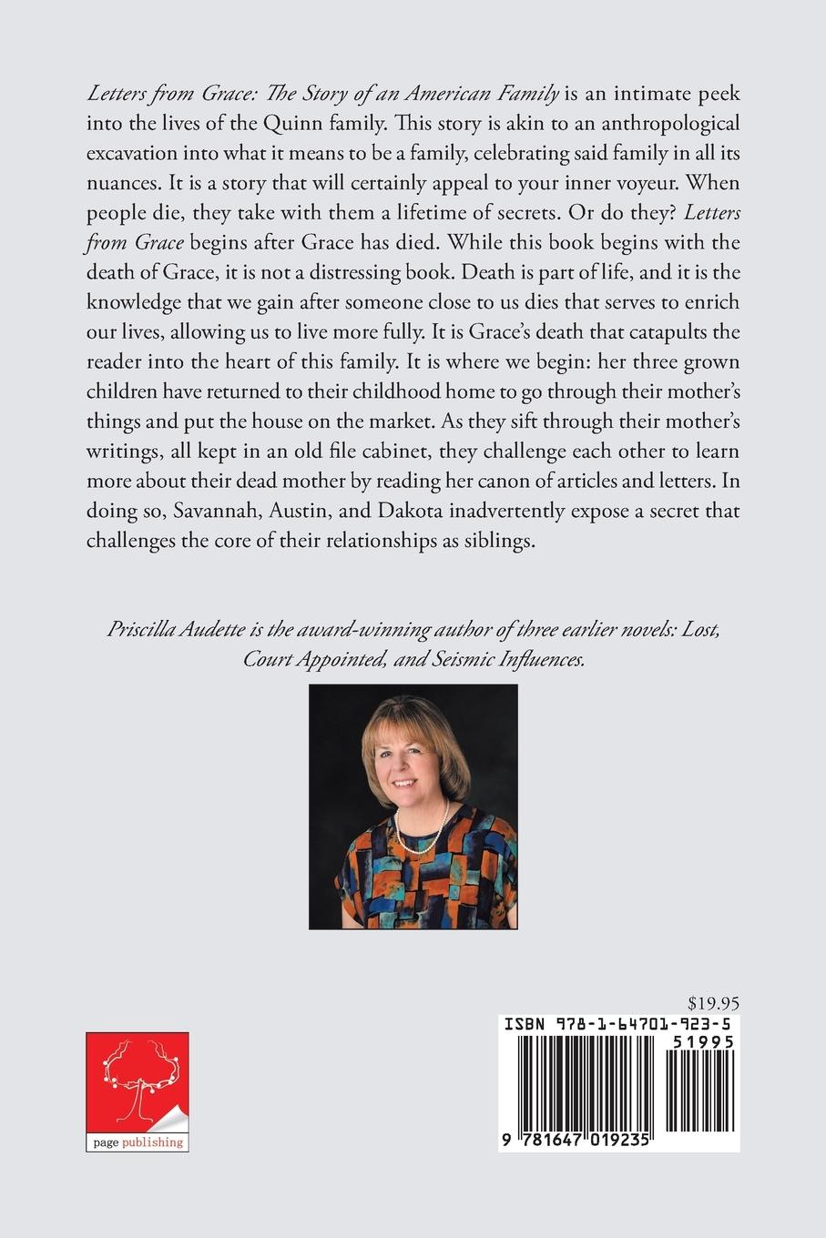 Rückseitencover Letters from Grace