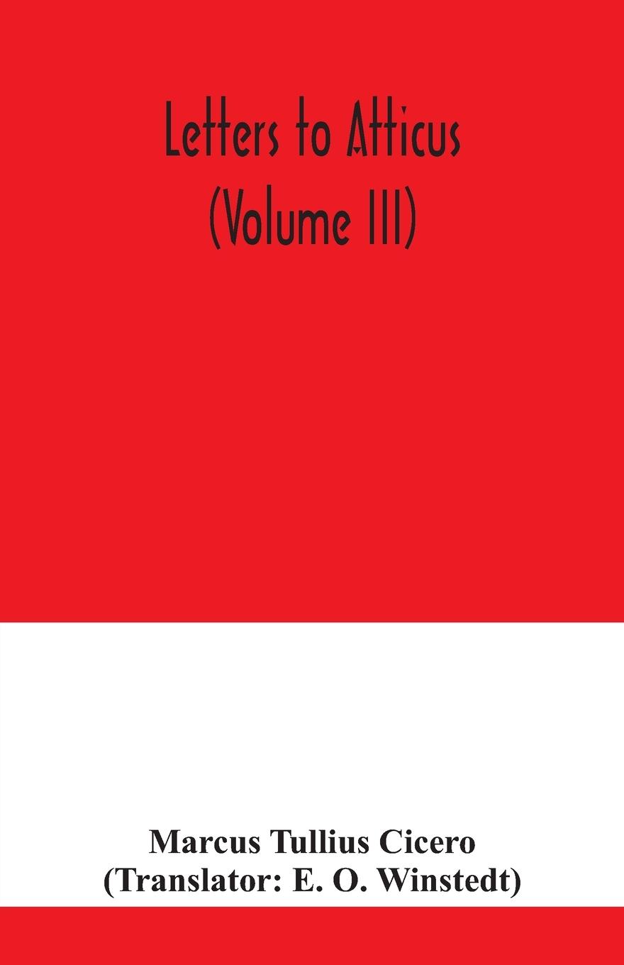 Vorderes Coverbild Letters to Atticus (Volume III)