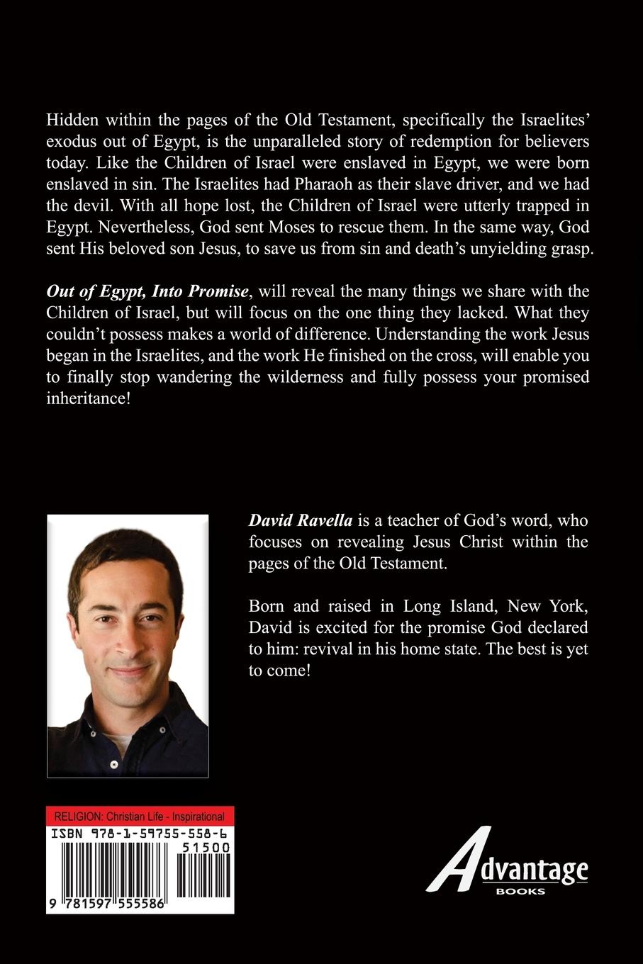 Rückseitencover Out Of Egypt Into Promise